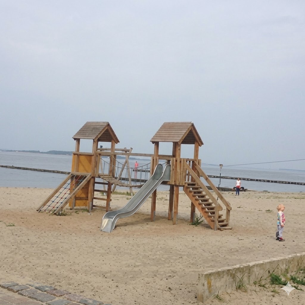 Spielplatz am Strand