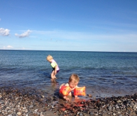 Strand in Lietzow am Bodden