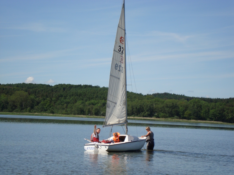 Wassersport und Segeln am Jasmunder Bodden